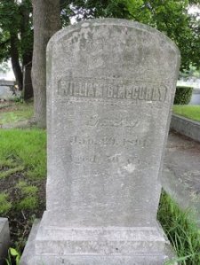 Wm McCurdy gravestone